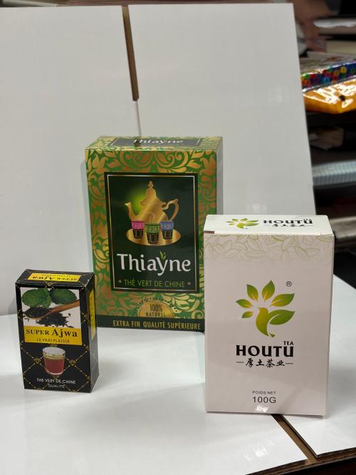 Chun Mee Et Thé Gunpoudre De La Fabrique De Thé Houtu